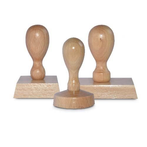Wooden Handle Stamp